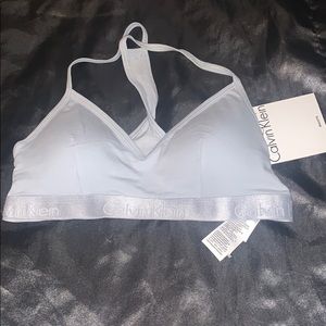 BNWT baby blue Calvin Klein bralette
